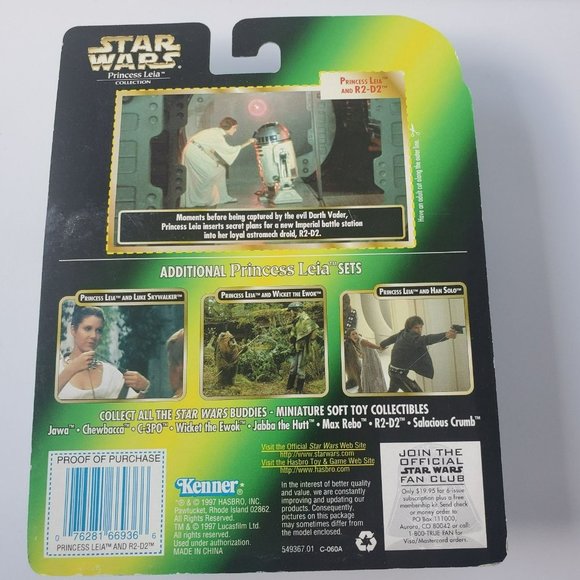 Star Wars 1997 Princess Leia and R2-D2 Rare - Picture 6 of 7